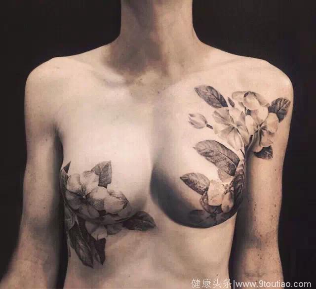 震撼心灵纹身 让乳房再次美丽