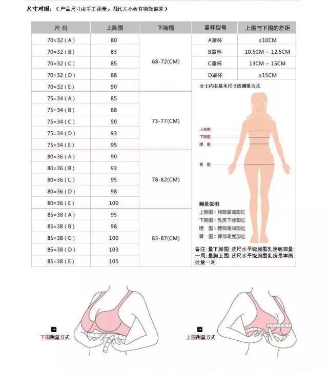 乳房宝典——“战衣”挑选手册