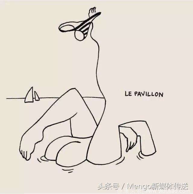 法国艺术家，用线条诠释着性爱，剩下的请脑补