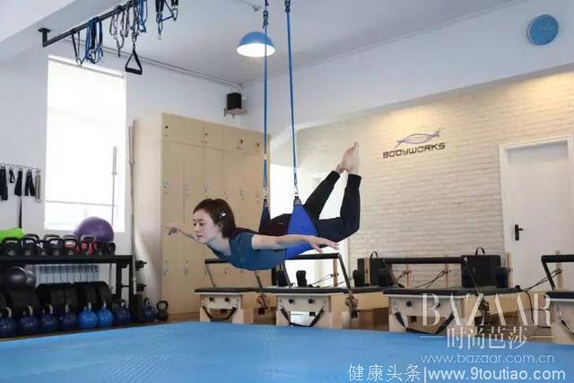 刘亦菲、刘涛也当起了“飞人”，空中瑜伽让你在天上也能瘦！