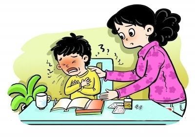 别给孩子太大压力：四年级小学生成绩下降情绪不佳，咳嗽久治不愈！
