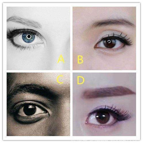 心理测试：下图哪一双眼睛最有心机？测试你是哪种气质的女神！