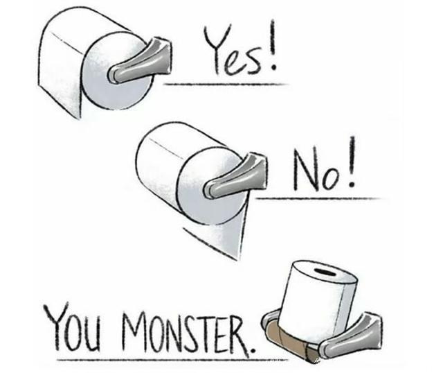 心理学家：如何挂厕纸，可以看出你的人格！