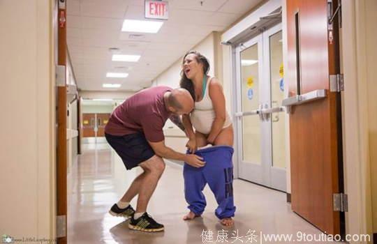 “心急宝宝”医院走廊诞生 产妇呼喊老公：快抓住！