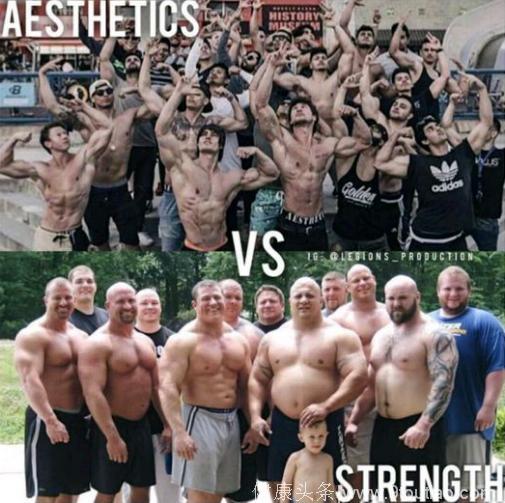 健身最好的结果有两种，腹肌男VS大块头，你更想成为哪种？