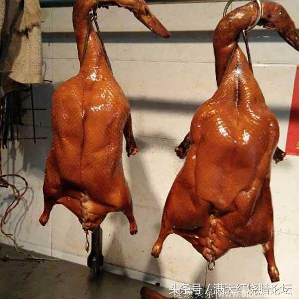 肥而不腻的烧鸭制作方法，烧腊人学起来！