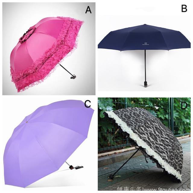 心理测试：选一个最喜欢的伞，测出你的隐藏性格