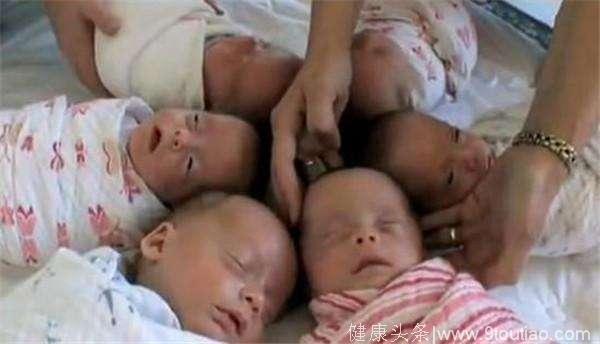 90后孕妇怀上6胞胎, 宝爸说一个不能少, 看到孩子性别家人乐了