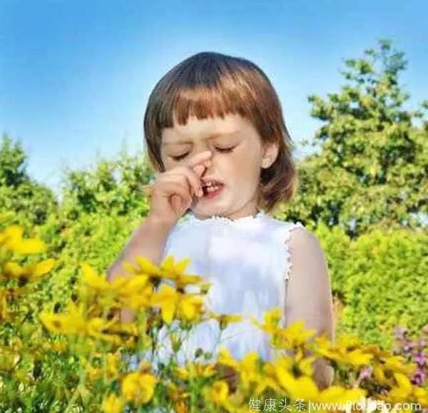 儿童花粉过敏