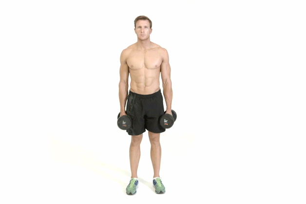 「健身型男营」10种哑铃训练技巧，打造完美全身肌肉