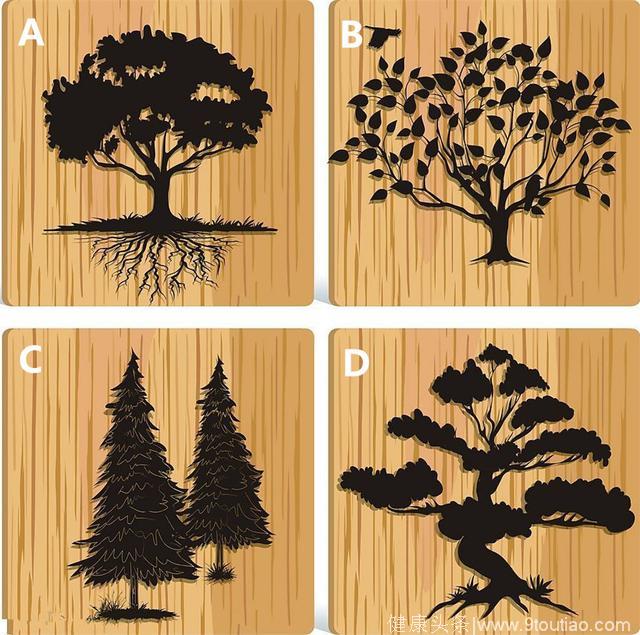超准心理测试：4棵树选一棵，测你是哪种类型的天才？