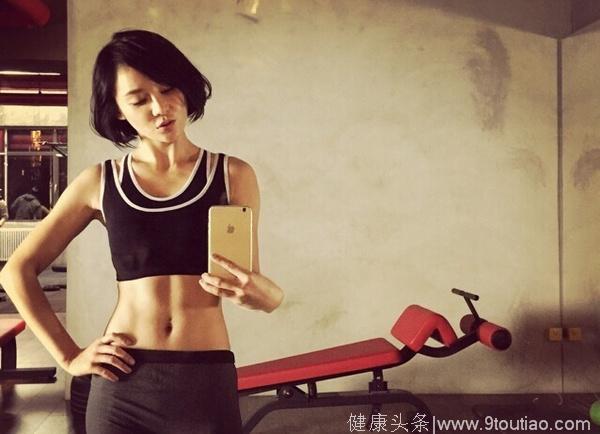 娱乐圈的健身达人，刘涛是真健身，她却是去健身房凹造型