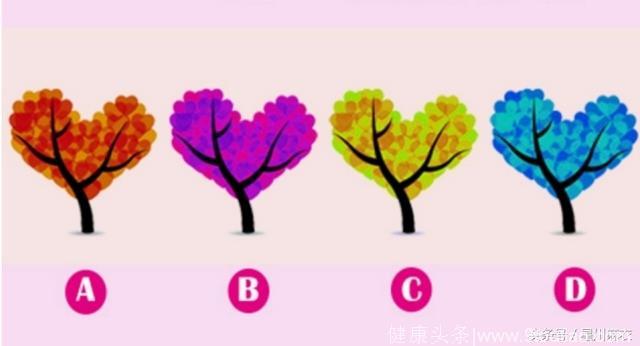 心理测试：4颗树选一颗，测试你这辈子是有多命好的女人？