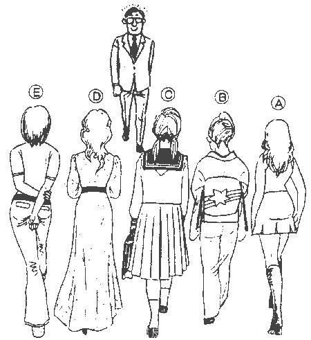 第一眼看过去，这五位姑娘你选谁？揭示你性格