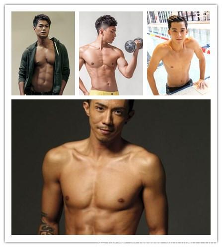 港媒盘点6大TVB有42寸胸肌的型男，当家小生、视帝均有上榜！