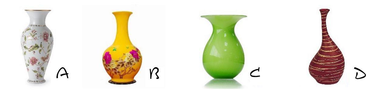 心理测试：选择你认为最贵的花瓶，测测你未来的有钱程度