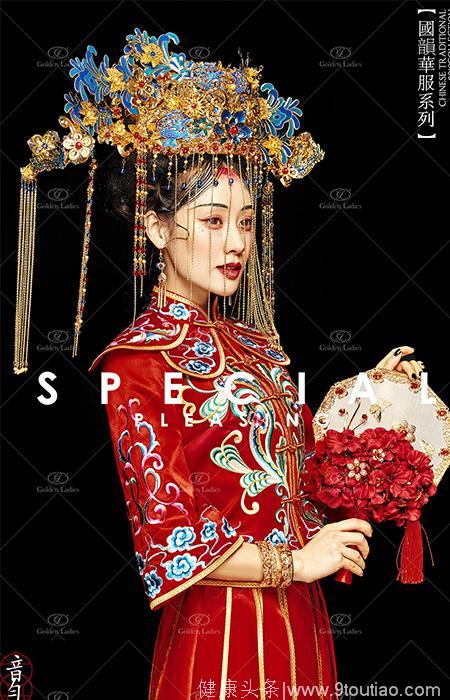 十二星座心中都喜欢的中式婚纱照 鸾凤和鸣婚纱照