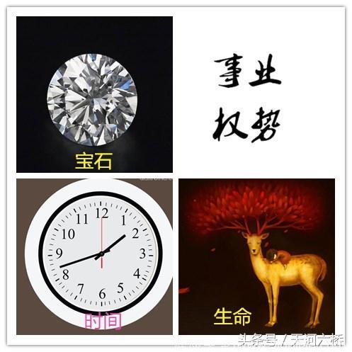 心理测试：4个宝贝，换一个人，一眼看出你最重视的是什么？