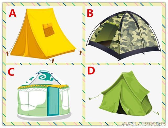 星座测试：喜欢哪个帐篷，测出面对现实将会给你带来什么好处