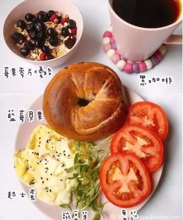 9款减脂早餐，让人看了心情超好！