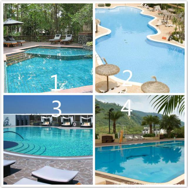 心理测试：4个游泳池，你喜欢哪个？测你6月份会遇到什么开心事？