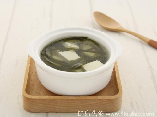 夏季消暑食疗方——海带豆腐汤