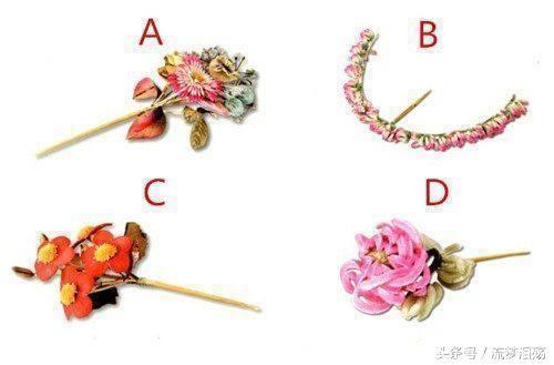 心理测试：你最想给喜欢的人戴上哪个发簪？测你的桃花运好不好