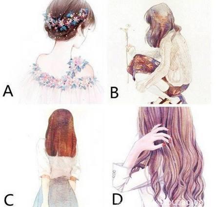 心理测试：4款发型，你最喜欢哪款？测你是不是一个有魅力的人？