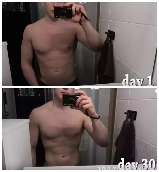 每天做200次卷腹，坚持30天，腹肌会有多大变化？