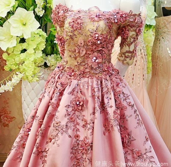 十二星座专属粉色梦幻婚纱，双子座非常唯美，处女座奢华度很高！