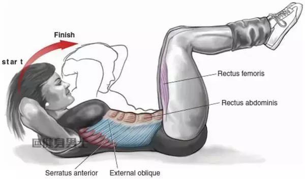 最全腹肌训练图解，腹肌就该这么练，千万别说你不会练！