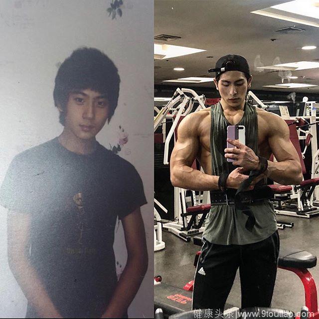从发传单小哥到健身模特，男子练出强壮肌肉，仅用时半年