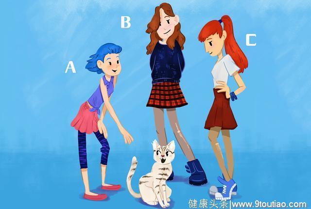 你觉得3位女孩谁才是猫的主人？测出你的个性
