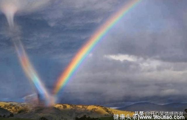 心理测试：4道彩虹，哪道最漂亮？秒测你今年会有什么好运？