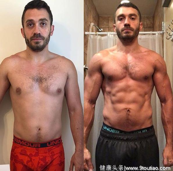 男子不吃蛋白粉，健身8周一身肌肉，网友：我练5年都没这效果！
