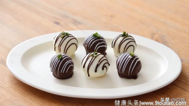 食谱丨巧克力芝士松露的做法，简约系的小甜点
