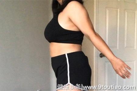 128斤作死女生为了瘦，尝试16:8断食法减肥，7天后看身材变化