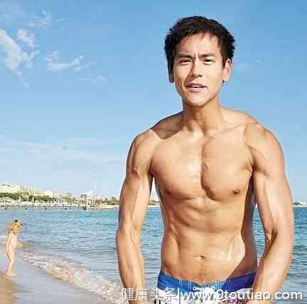 满身肌肉的中国男星, 彭于晏跟甄子丹上榜, 但比起他来都差远