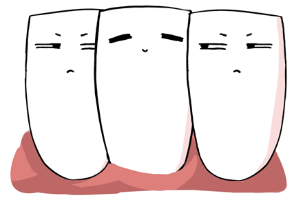 假如你的牙齿松动了，你会如何恢复牢固？
