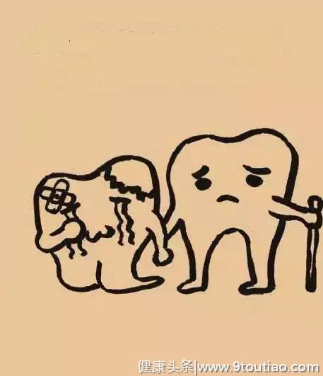 漫画--牙齿的一生