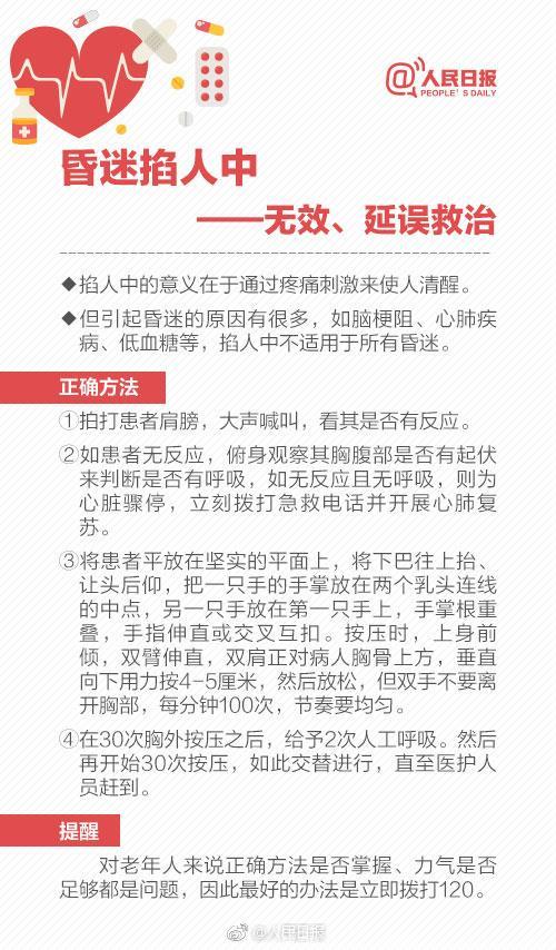 别被“急救土方法”坑了！9种正确的急救技能，人人都该会！