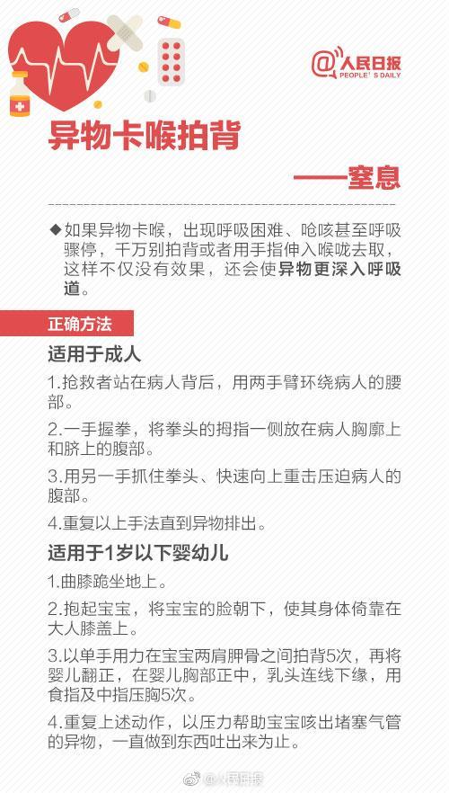 别被“急救土方法”坑了！9种正确的急救技能，人人都该会！