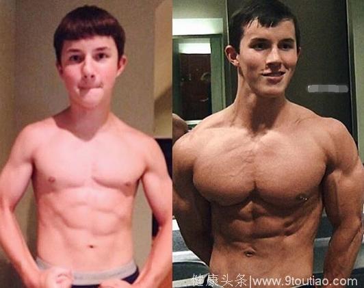 12岁开始健身，16岁一身肌肉，这位少年令成年人自愧不如