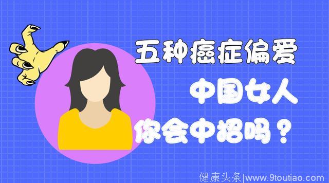 5种癌症偏爱中国女人，你会中招吗？