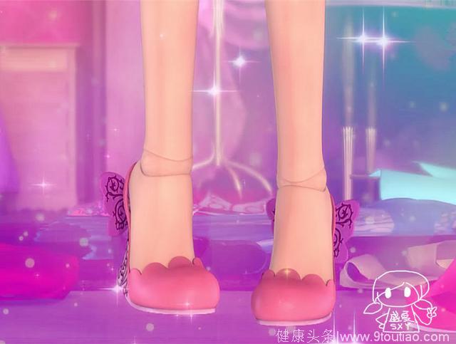 五个叶罗丽粉色美鞋高难度测试，全都答对说明细心程度不一般！