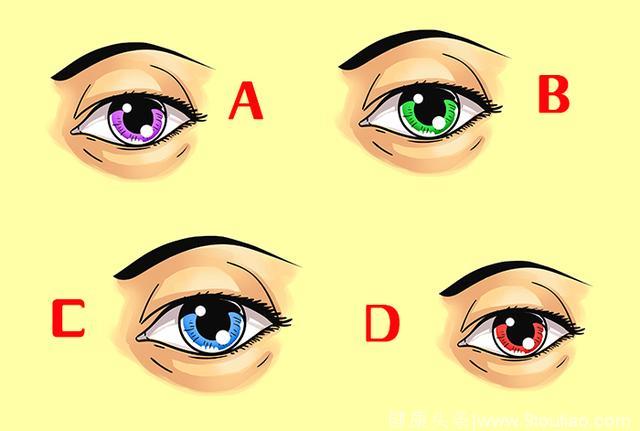 心理学：下面哪只眼睛最漂亮？看看你到晚年会是什么命！