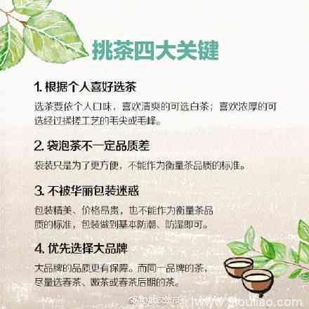 健康喝茶7大建议