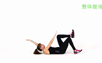 5个动作帮你灵活训练腹肌!
