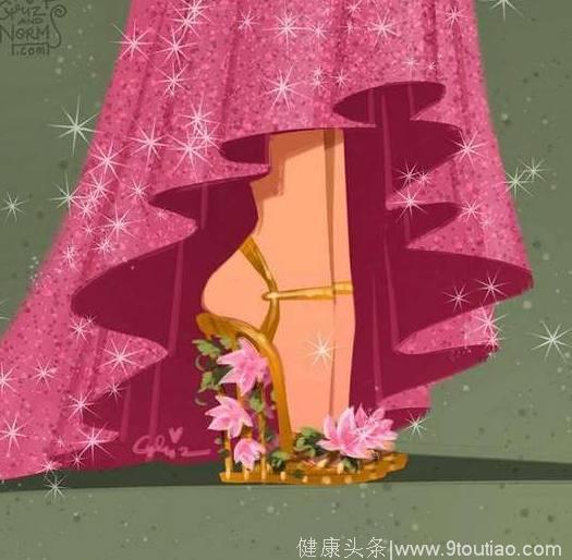 十二星座专属迪士尼公主水晶鞋，巨蟹座自带仙女特质，十分抢眼！