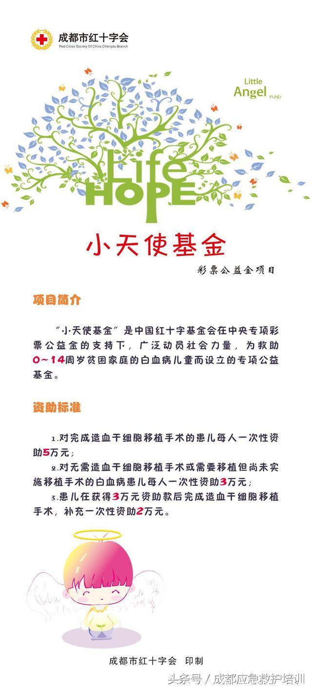 重磅！14周岁以下的白血病或先心病儿童贫困家庭，可申领红十字天使基金